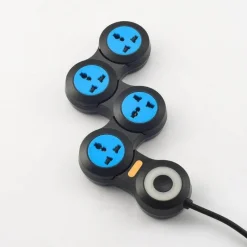 Nomad Gear Camping Im Freien|Heimwerkzeuge-Faltbares Verlängerungskabel – Ladelösung mit mehreren Steckdosen