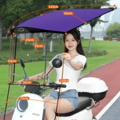 Decor Fahrräder & Verkehr-Faltrad-Überdachung - Wasserdichte Regenschutzausrüstung