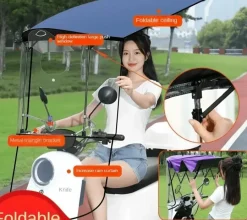 Decor Fahrräder & Verkehr-Faltrad-Überdachung - Wasserdichte Regenschutzausrüstung