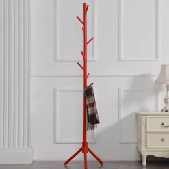 Cozy Living Gadgets Für Zuhause|Möbel-Farbenfrohe Garderobe mit 8 Haken – Moderner Organizer für Zuhause