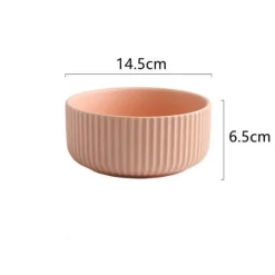 The Culinary Kit Küche & Esszimmer-Farbenfroher Essteller aus Keramik – Stilvolles Geschirr für alle Gelegenheiten