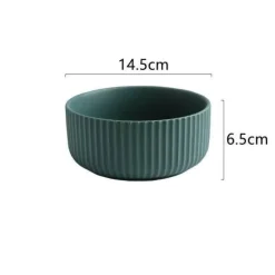 The Culinary Kit Küche & Esszimmer-Farbenfroher Essteller aus Keramik – Stilvolles Geschirr für alle Gelegenheiten