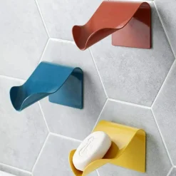 Tranquil Waters Badezimmer-Farbenfroher Seifenhalter mit Drainage – Stilvoller Bad-Organizer