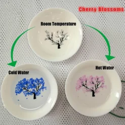 The Decor Haven Küche & Esszimmer-Farbwechselnde Magic Bloom Bowl