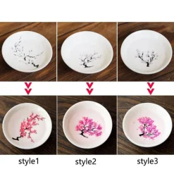 The Decor Haven Küche & Esszimmer-Farbwechselnde Magic Bloom Bowl