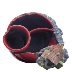 Comfort u0026 Style Wohndeko-Feengartenhaus – Kreativer Blumentopf aus Kunstharz