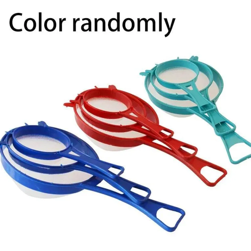 Tom Küche & Esszimmer-Feinmaschiges Teesieb, Backmehlfilter-Werkzeug für präzises Aufbrühen und Kochen