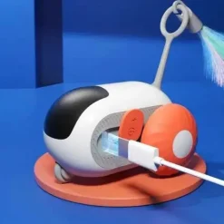 TailTrend Haustierspielzeug-Ferngesteuertes Katzenspielzeug, das der Schwerkraft trotzt – Spannender Spielspaß für Haustiere