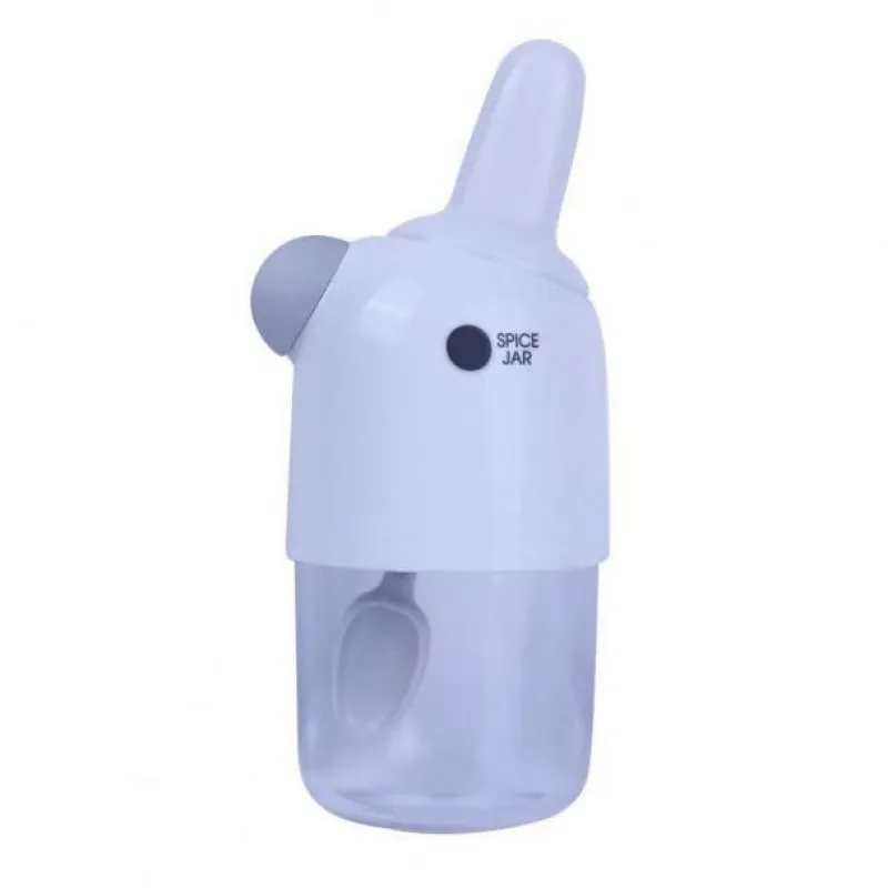 Space Savvy Küche & Esszimmer-Feuchtigkeitsbeständiges Gewürzglas – 2-in-1-Aufbewahrungsbehälter für Gewürze