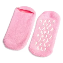 PureGlow Frauenpflege|Körperpflege-Feuchtigkeitsspendende Gelsocken – Wiederverwendbare Spa-Fußbehandlung
