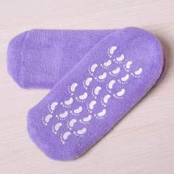 PureGlow Frauenpflege|Körperpflege-Feuchtigkeitsspendende Gelsocken – Wiederverwendbare Spa-Fußbehandlung