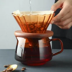 The Cozy Mug Küche & Esszimmer-Filterkaffeekanne und Tassenset – Zubehör für die Einzelportion-Kaffeezubereitung