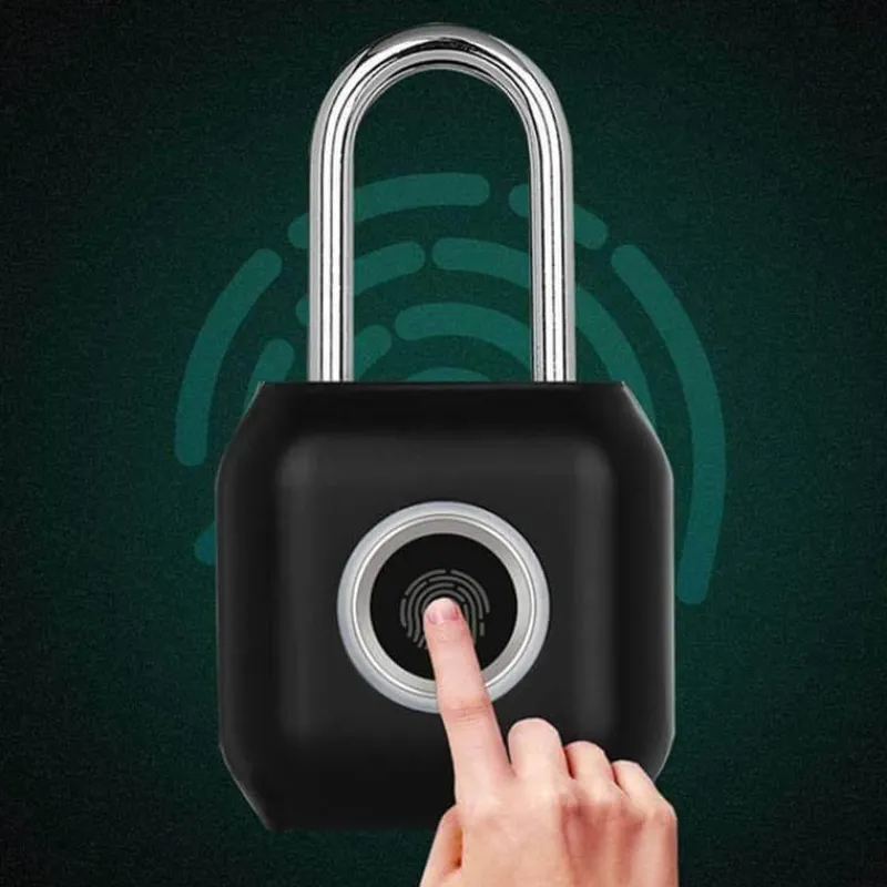 Gear Up u0026 Go Camping-Werkzeuge|Outdoor-Gadgets-Fingerabdruck-USB-Schloss – Intelligente, schlüssellose, wasserdichte Sicherheit