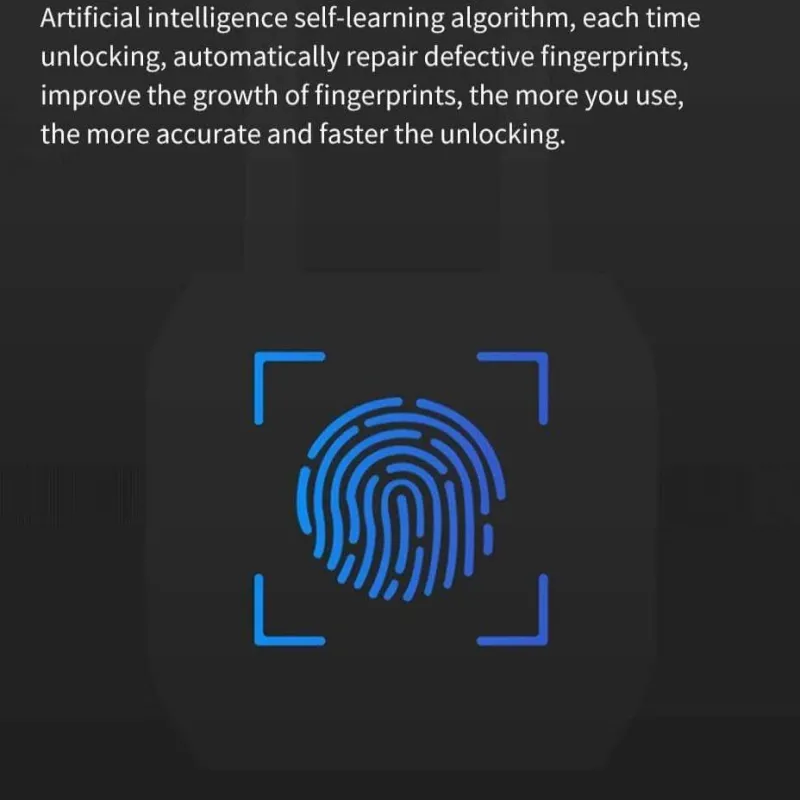 Gear Up u0026 Go Camping-Werkzeuge|Outdoor-Gadgets-Fingerabdruck-USB-Schloss – Intelligente, schlüssellose, wasserdichte Sicherheit