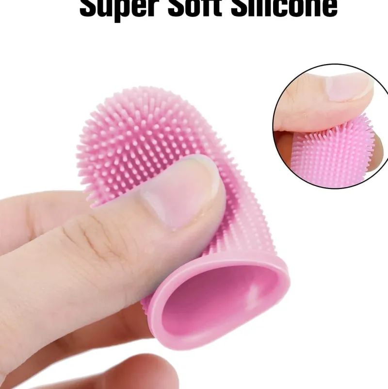 Decor Haustierzubehör|Reinigungswerkzeuge Für Haustiere-Fingerzahnbürste für Haustiere – Zahnpflegewerkzeug für Hunde und Katzen