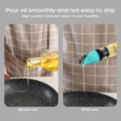 The Culinary Kit Küche & Esszimmer-Flaschenverschlüsse für Ölsauce – 2er-Pack Verschlusskappen