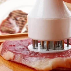 The Culinary Kit Küche & Esszimmer-Fleischklopfer aus Edelstahl – Ultrascharfes Küchenwerkzeug