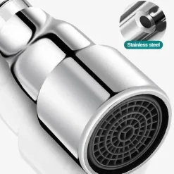 The Decor Haven Küche & Esszimmer-Flexible Küchenhahn-Verlängerungsdüse – verstellbares Universaldesign