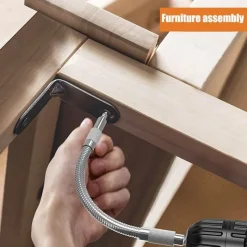 Roam Ready Outdoor-Artikel|Heimwerkzeuge-Flexible Schraubendreherverlängerung - Flexibler Bohreradapter