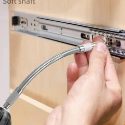 Roam Ready Outdoor-Artikel|Heimwerkzeuge-Flexible Schraubendreherverlängerung - Flexibler Bohreradapter