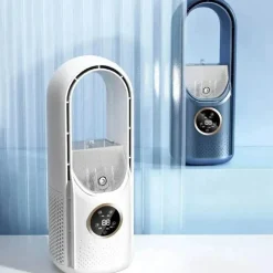 The Decor Haven Gadgets Für Zuhause-Flügelloser Mini-Ventilator – Tragbarer Luftkühler