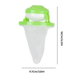 The Blissful Bath Badezimmer-Floating Hair Catcher - Drain Filter Protector for Washer