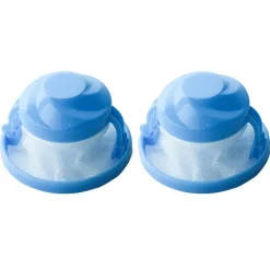 The Blissful Bath Badezimmer-Floating Hair Catcher - Drain Filter Protector for Washer