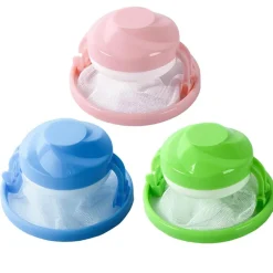The Blissful Bath Badezimmer-Floating Hair Catcher - Drain Filter Protector for Washer