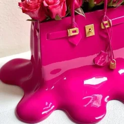 Adventure Basecamp Camping Im Freien|Outdoor & Garten-Florale Schmelzvase – Einzigartiger Wohndekor-Akzent