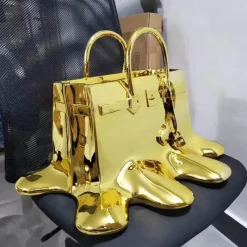 Adventure Basecamp Camping Im Freien|Outdoor & Garten-Florale Schmelzvase – Einzigartiger Wohndekor-Akzent