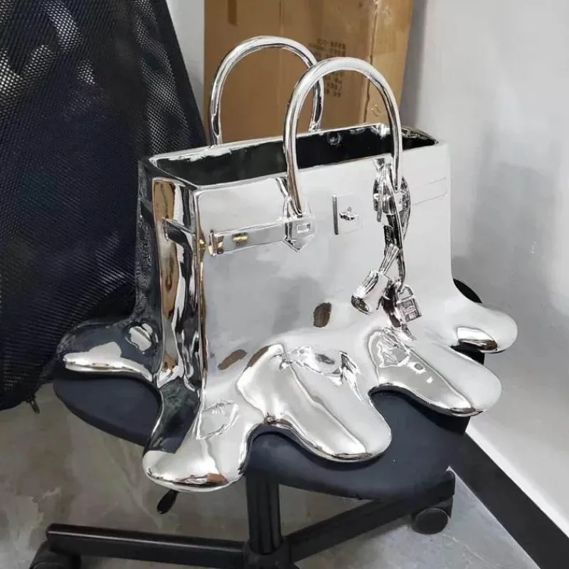 Adventure Basecamp Camping Im Freien|Outdoor & Garten-Florale Schmelzvase – Einzigartiger Wohndekor-Akzent