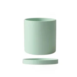 Tom Wohndeko-Florava Hand-Painted Ceramic Planter – Colorful Draining Plant Pot