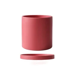 Tom Wohndeko-Florava Hand-Painted Ceramic Planter – Colorful Draining Plant Pot