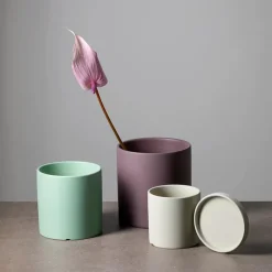 Tom Wohndeko-Florava Hand-Painted Ceramic Planter – Colorful Draining Plant Pot