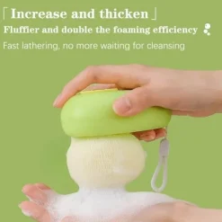 The Blissful Bath Badezimmer-Foam Cleansing Brush - Skin Care Massager Tool