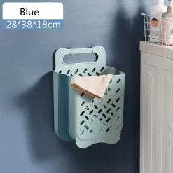 The Blissful Bath Badezimmer-Foldable Laundry Basket - Space-Saving Storage Bin
