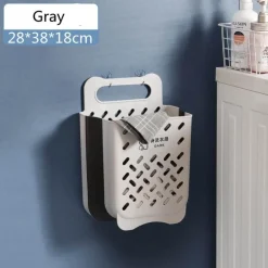 The Blissful Bath Badezimmer-Foldable Laundry Basket - Space-Saving Storage Bin