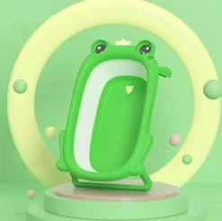 Aqua Essence Badezimmer-Foldable Newborn Baby Bath Tub - Space-Saving Infant Bathtub