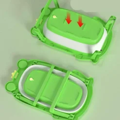 Aqua Essence Badezimmer-Foldable Newborn Baby Bath Tub - Space-Saving Infant Bathtub