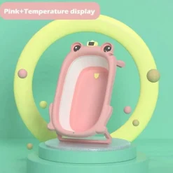 Aqua Essence Badezimmer-Foldable Newborn Baby Bath Tub - Space-Saving Infant Bathtub