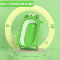 Aqua Essence Badezimmer-Foldable Newborn Baby Bath Tub - Space-Saving Infant Bathtub