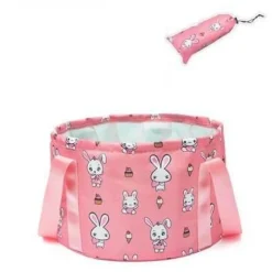 The Blissful Bath Badezimmer-Foldable Travel Foot Wash Basin - Portable Foot Bath Sink