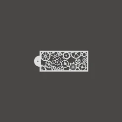 Tom Küche & Esszimmer-Fondant-Kuchenschablonenform – Kreatives Zuckersieb zum Dekorieren von Kuchen und Gebäck