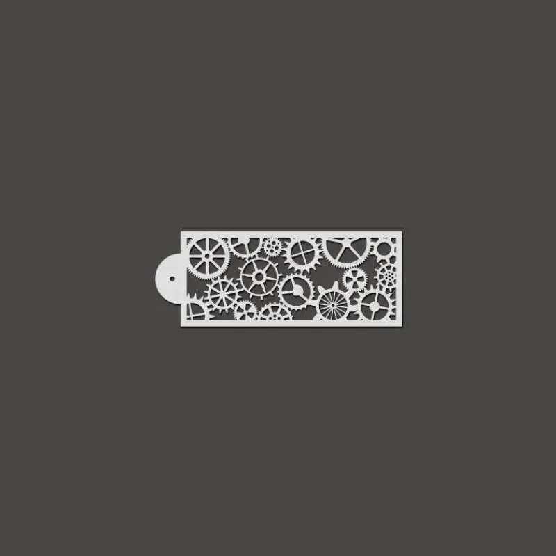 Tom Küche & Esszimmer-Fondant-Kuchenschablonenform – Kreatives Zuckersieb zum Dekorieren von Kuchen und Gebäck