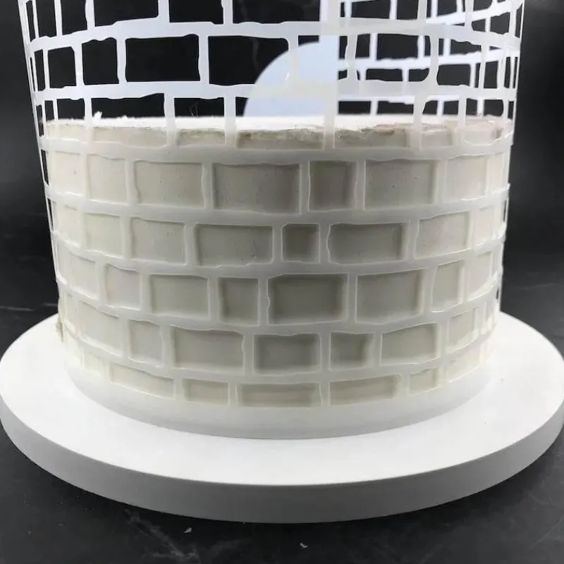 Tom Küche & Esszimmer-Fondant-Kuchenschablonenform – Kreatives Zuckersieb zum Dekorieren von Kuchen und Gebäck