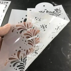 Tom Küche & Esszimmer-Fondant-Kuchenschablonenform – Kreatives Zuckersieb zum Dekorieren von Kuchen und Gebäck