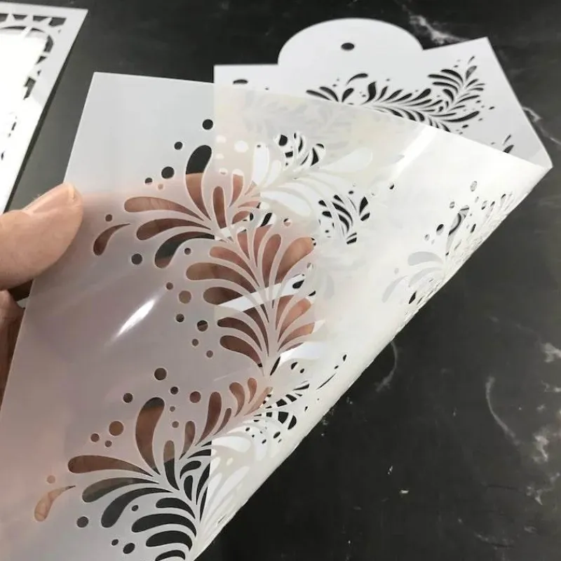 Tom Küche & Esszimmer-Fondant-Kuchenschablonenform – Kreatives Zuckersieb zum Dekorieren von Kuchen und Gebäck