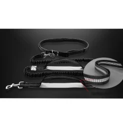 Furendo Haustierzubehör|Reinigungswerkzeuge Für Haustiere-Freihändige Hundeleine – Elastische Taillen-Leine für Haustierbesitzer