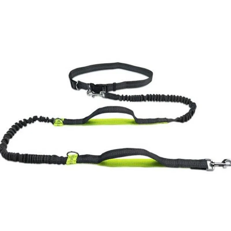 Furendo Haustierzubehör|Reinigungswerkzeuge Für Haustiere-Freihändige Hundeleine – Elastische Taillen-Leine für Haustierbesitzer