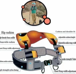 Kinder The Decor Haven Kinderwagen & Zubehör-Freihändiger Knöchelgurtträger – Schultertrage für einfachen Transport